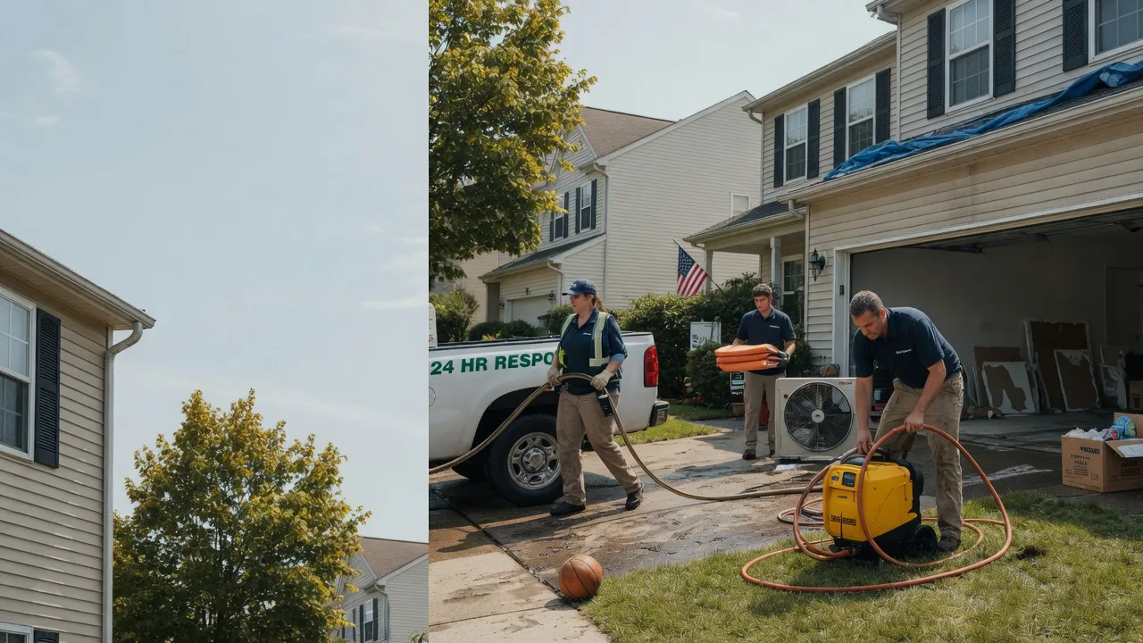 Emergency Water Damage Restoration in Milan, PA near me